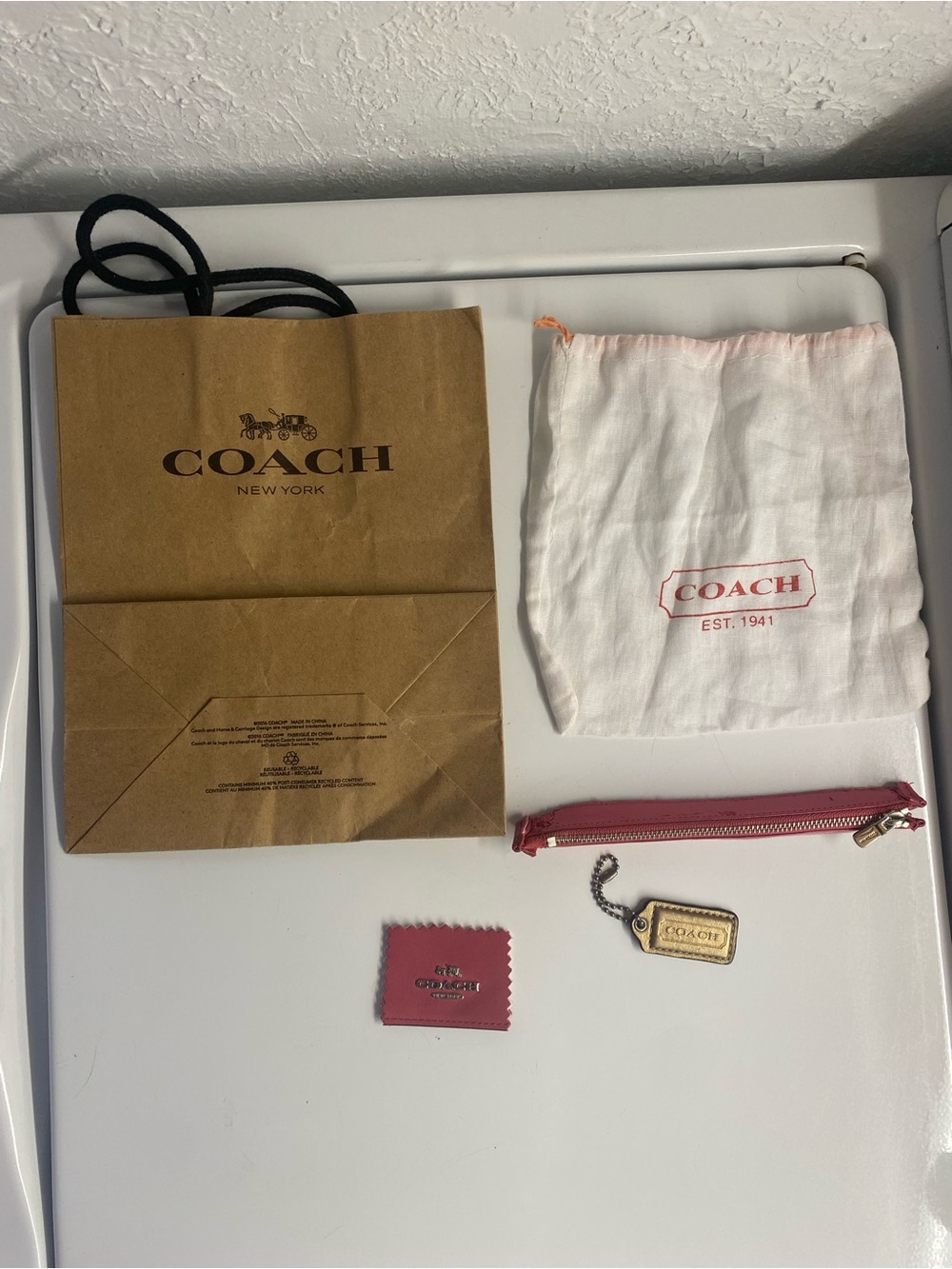 Coach Miscellaneous  (5) Item Lot